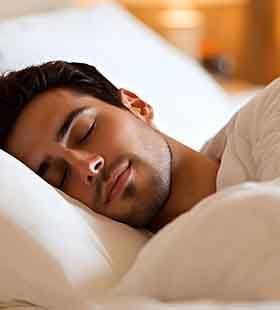 Man sleeping soundly