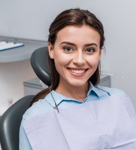 Dental team members holding GBT signs